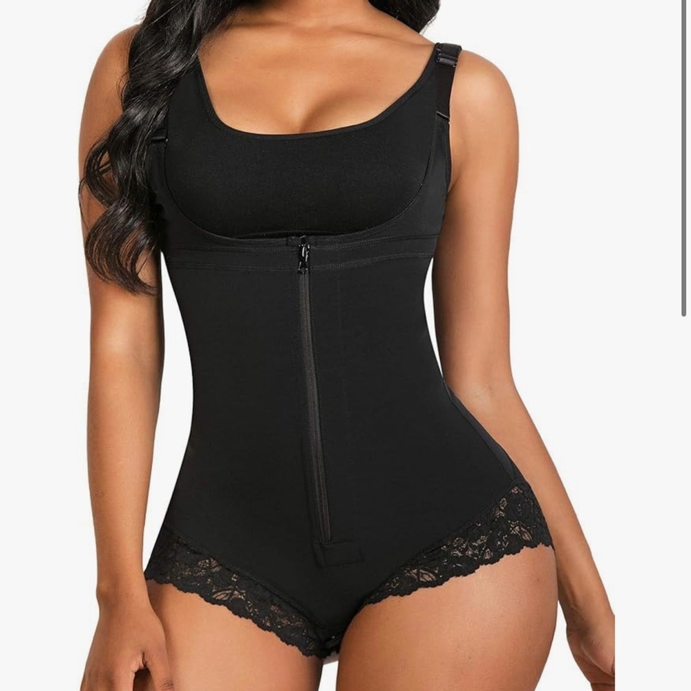 SHAPERX Women's Fajas Colombianas Shapewear Tummy Control Body, L